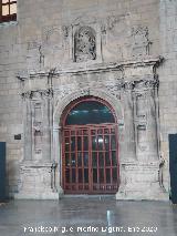 Iglesia de San Miguel. Portada en el Museo Provincial de Ja�n