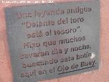 �rea recreativa del Ojo del Buey. Leyenda