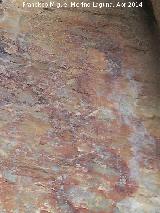 Pinturas rupestres de La Batanera I. Antropomorfo figura 2
