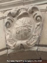 Casa de la Calle Horno Mu�oz n� 11. Escudo