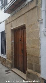 Casa de la Calle Horno Muoz n 19. Portada