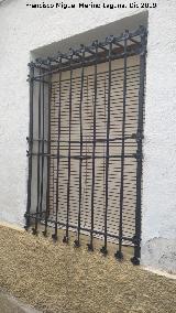 Casa de la Calle Doctor Ojeda n� 38. Reja de rosetas