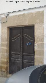 Casa de la Calle San Juan de la Cruz n� 9. Puerta