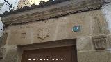 Casa de la Calle Capilla n� 12. Dintel