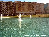 Fuente del Estanque Cuadrado del Bulevar. 