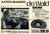 SEAT 600. Antiguo anuncio de una radio para el 600
