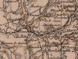 Minas de Linares. Mapa 1862