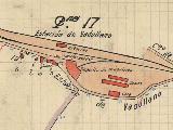 Estacin de Vadollano. Plano de 1946
