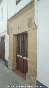 Casa de la Calle Pi�drola n� 11. Portada