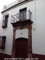 Casa de la Calle Antonio Garijo n� 15. 