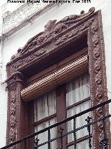 Casa de la Calle Corredera n 43. Moldura decorativa