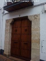 Casa de la Calle Agua n� 9. Portada