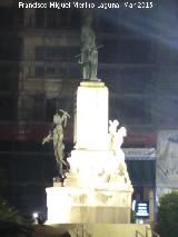 Monumento al Marqu�s de Larios. 