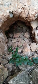 Castillo del Poyato. B�veda de medio ca��n ligeramente apuntada