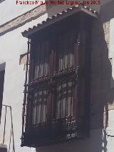 Casa de la Calle Juan Montilla n� 18. Reja de rosetas