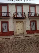 Casa de la Calle Vicente Ort� Peralta n� 18. 