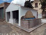 Fuente de las Pilillas. Adosada al lavadero