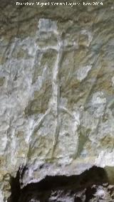 Ermita de San Torcuato. Cruz tallada