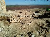 Calatrava la Vieja. Alczar. Excavaciones arqueolgicas
