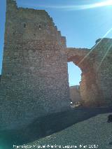 Calatrava la Vieja. Arco Triunfal. Torren izquierdo