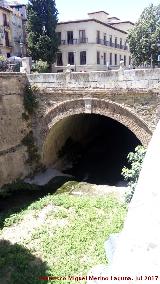 Plaza de Santa Ana. Enbovedado del R�o Darro