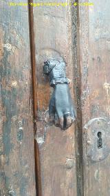 Casa de la Calle Nueva del Rojo n� 19. Aldaba