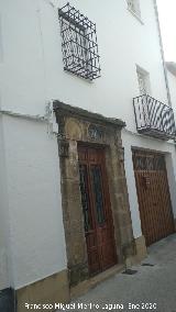Casa de la Calle Antonio Moreno n� 24. 