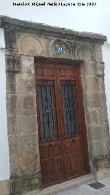 Casa de la Calle Antonio Moreno n� 24. Portada