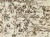 Historia de �beda. Mapa 1588
