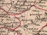 Historia de �beda. Mapa 1847