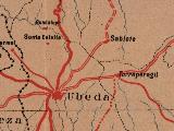 Historia de �beda. Mapa 1885