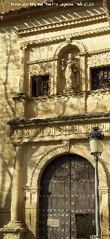 Hospital de Honrados y Venerables Viejos del Salvador. Portada