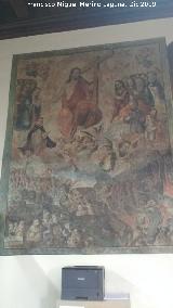 Palacio de Juan Vzquez de Molina. Representacin del Juicio Final . En la Sala Capitular del Ayuntamiento