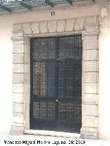 Casa de la Calle Muoz Garnica n 6. Portada