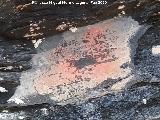 Pinturas rupestres del Abrigo del Guadal�n II. 