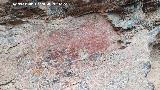 Pinturas rupestres del Abrigo del Guadal�n III. 
