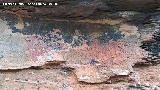 Pinturas rupestres del Abrigo del Guadal�n III. 