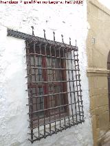Casa de la Calle Horno de San Pablo n� 5. Reja de crester�a