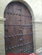 Casa de la Calle Horno de San Pablo n� 5. Puerta de clavaz�n