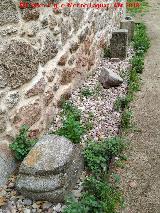 Castillo de la Coracera. Piezas arqueolgicas