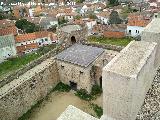 Castillo de la Coracera. Muralla. Desde la Torre del Homenaje
