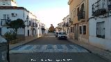 Calle Real de Navas de Tolosa. 