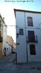 Hornacina de la Calle Nadal. Situaci�n