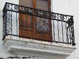 Casa de la Calle Fernando Belmonte n� 12. Balc�n