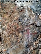 Pinturas rupestres del Abrigo de Mingo L�pez I. 