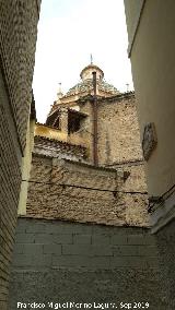 Calle Comendadoras de Santiago. Cpula de Santo Domingo