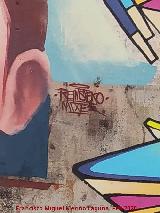 Grafiti Sfumato de la Cruz. Firma