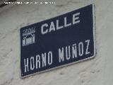 Calle Horno Mu�oz
