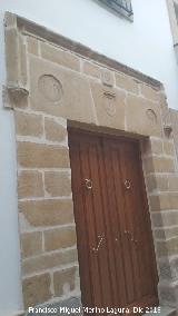 Casa de la Calle La Cruz n 7. Portada