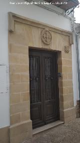 Casa de la Calle La Cruz n 11. Portada